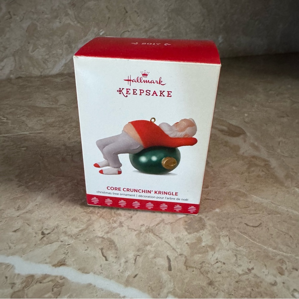"Core Crunchin' Kringle" 2017 Hallmark Keepsake Christmas ornament